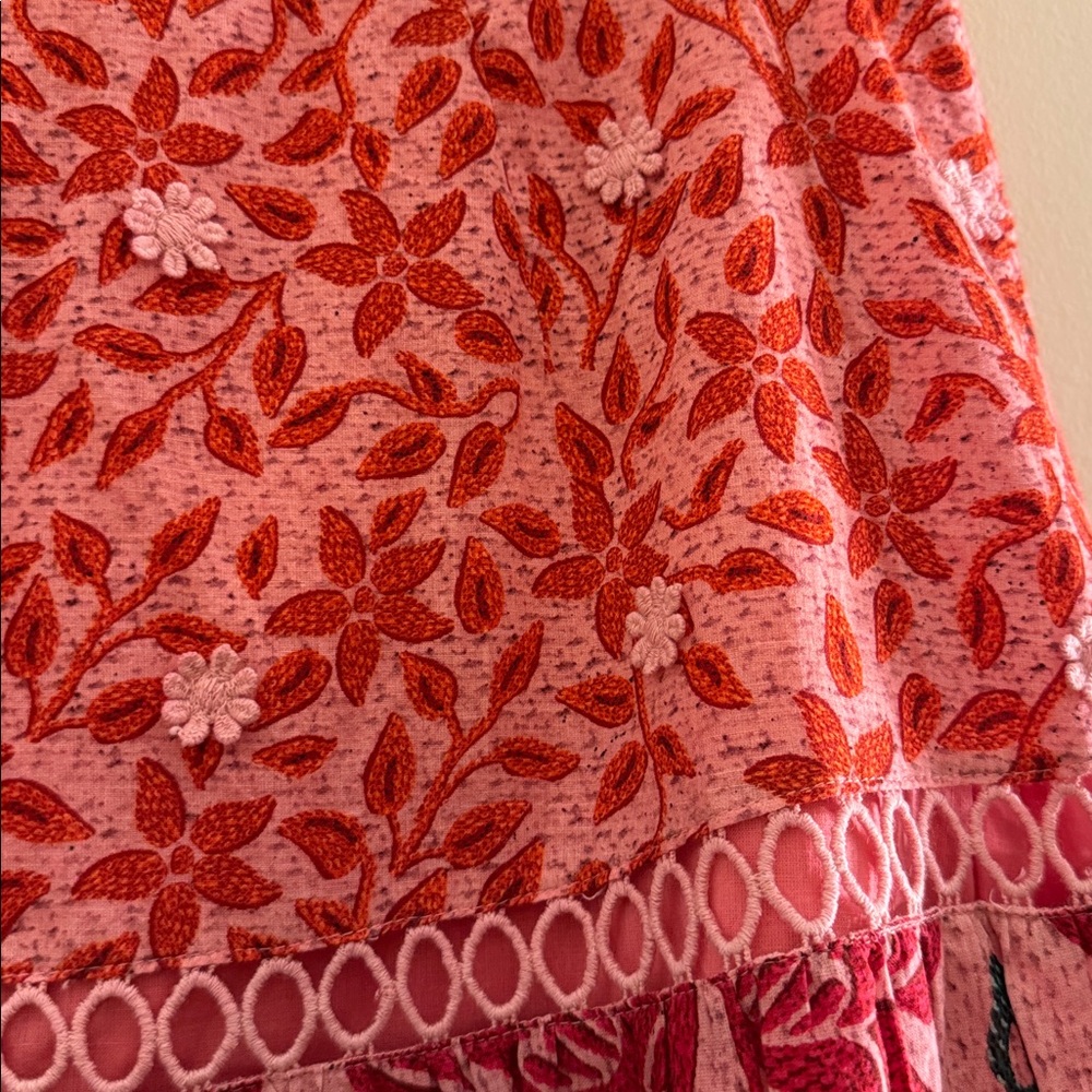 SALE FARM RIO Anika Print Macaws Maxi Skirt - Picture 5 of 7